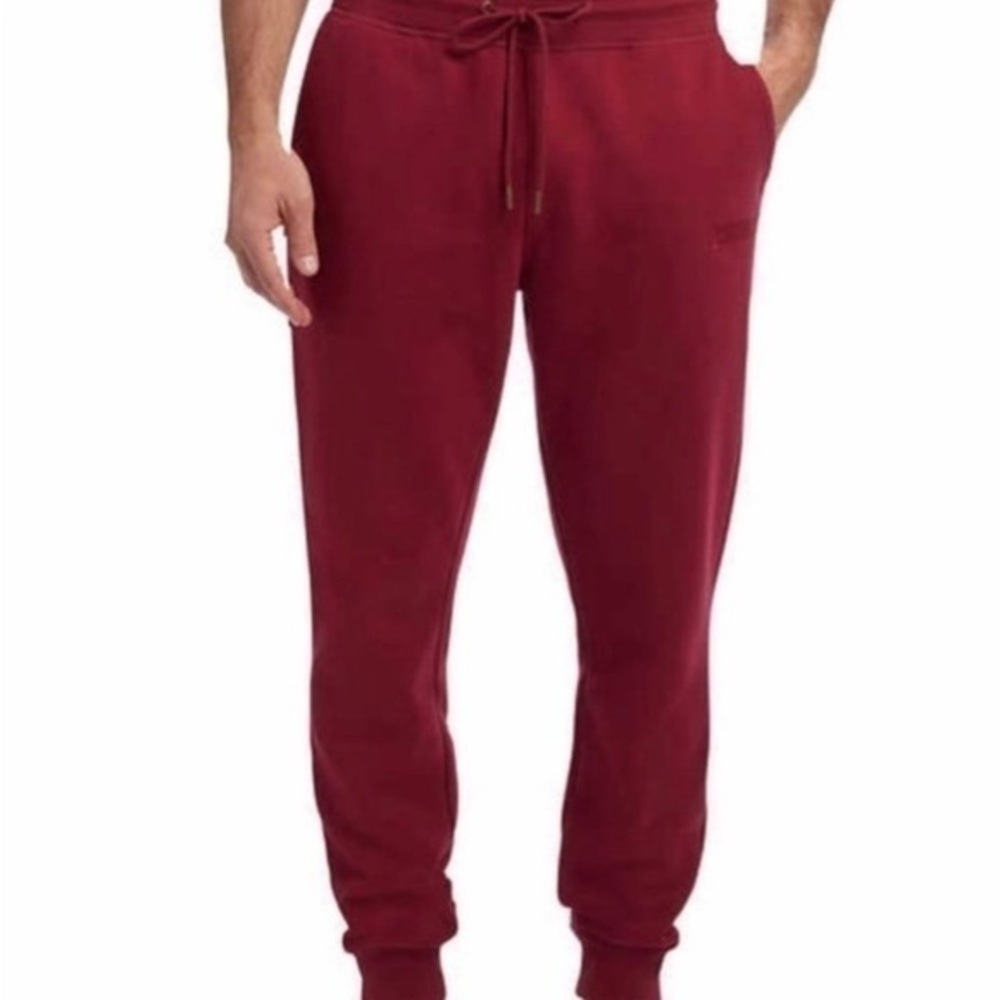 Hurley Fleece Relaxed Fit Jogger Sweatpants Color Red Size Large
